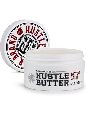 Vegan Tattoo Aftercare Balm 5oz - Heals & Protects New Tattoos, Rejuvenates
